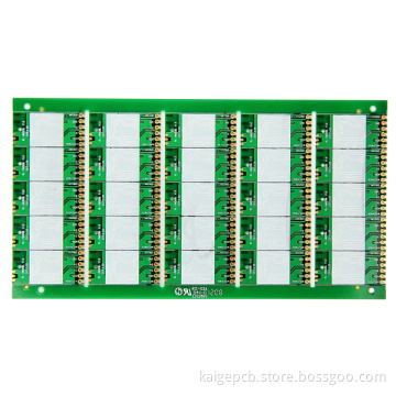 Half-Hole Immersion Gold 4 Layer Multi Layer PCB Fr-4 UL RoHS PCB